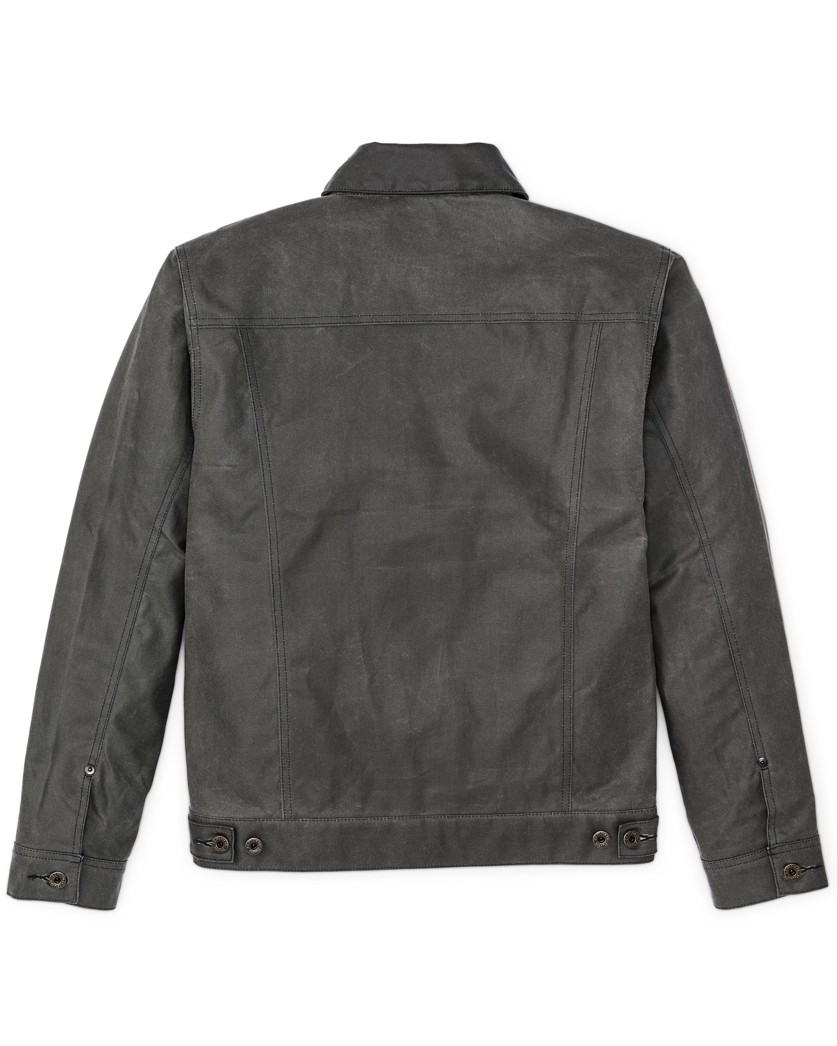 Tin Cloth Short Lined Cruiser Jacket - Castor Gray