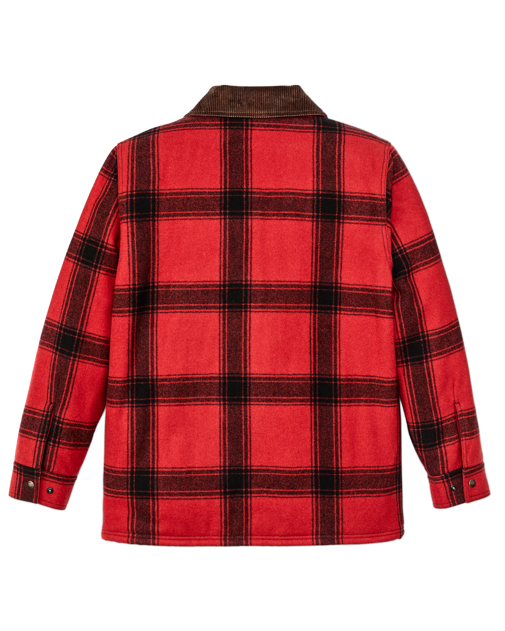 Spokane Insulated Cruiser Jacket - Red / Black Windowpane