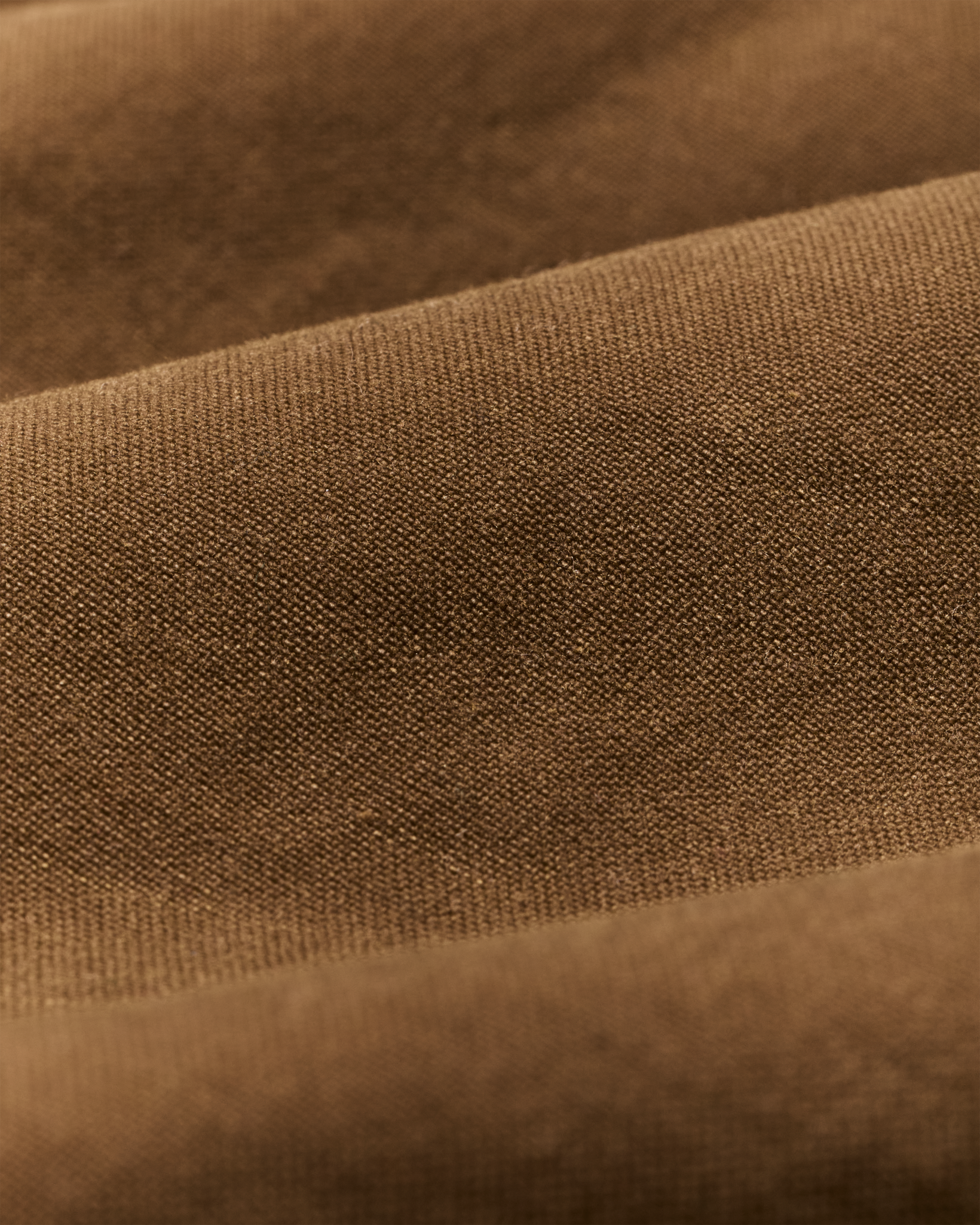 Alternate view of the Cozyhomegoodmark Lined Tin Cloth Field Jacket - Dark Tan