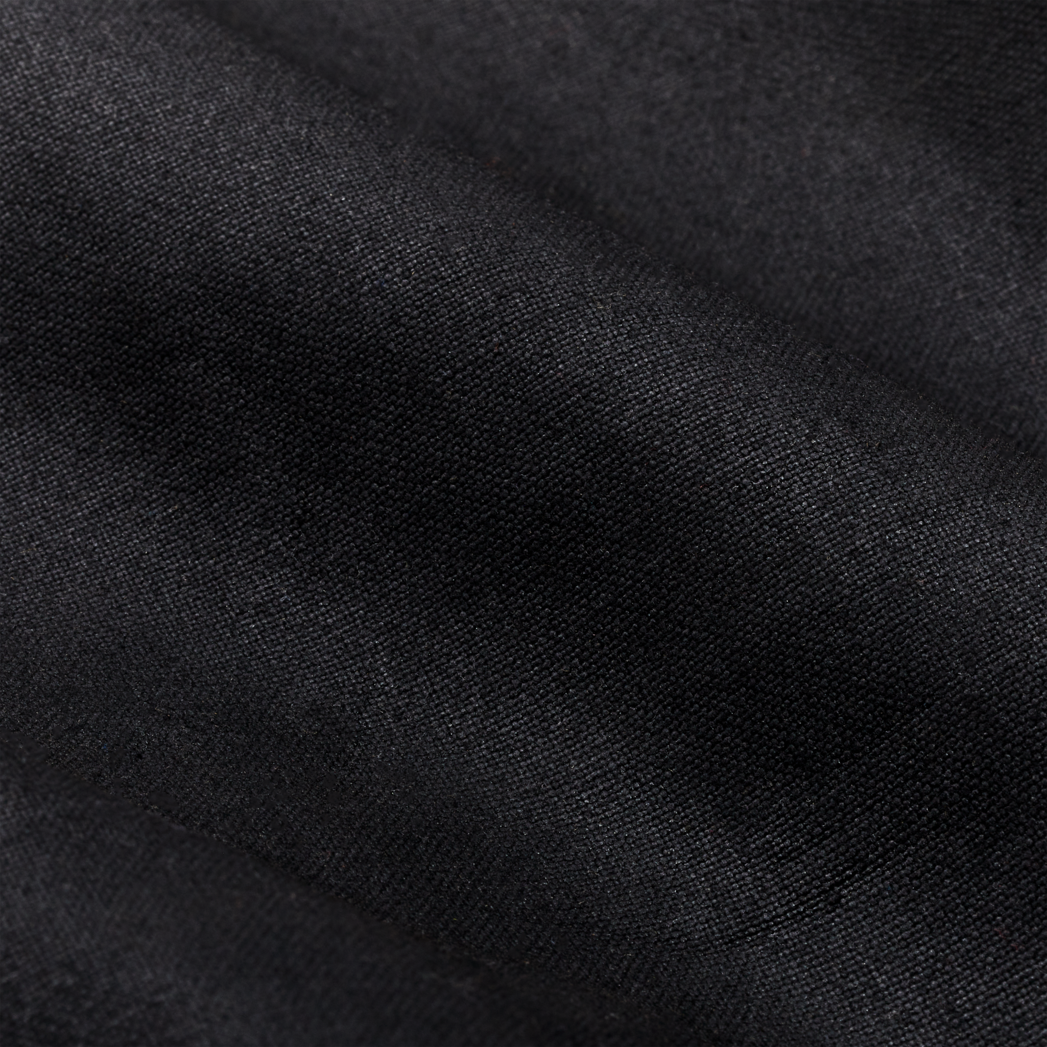 Alternate view of the Cozyhomegoodmark Tin Cloth Short Lined Cruiser Jacket - Black|Built with water-resistant oil finish Tin Cloth