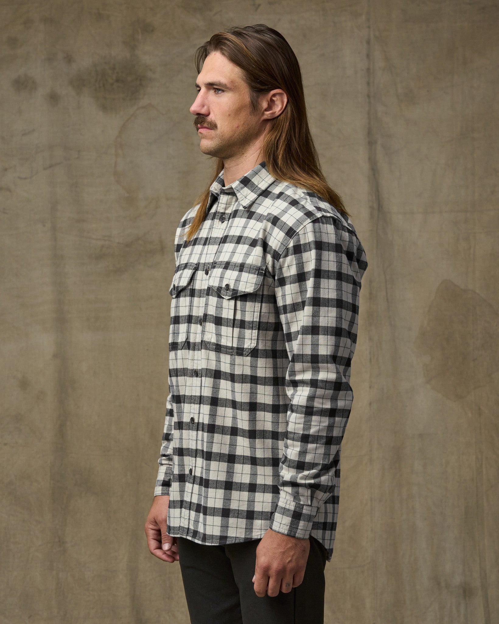 Alaskan Guide Shirt - Cream / Peat / Multi Plaid