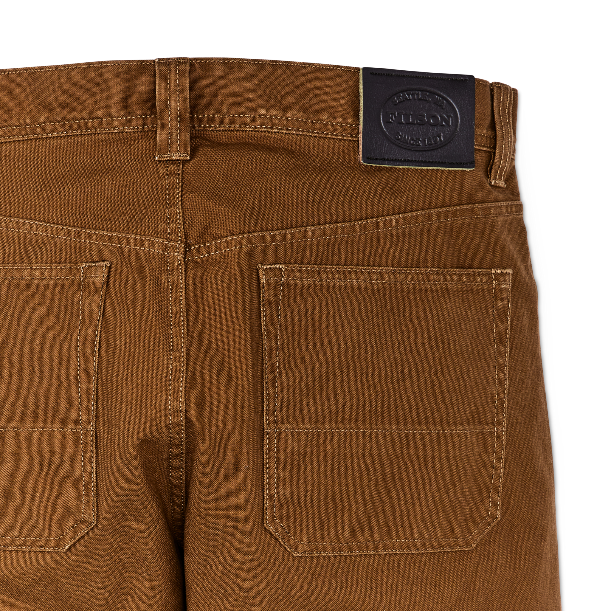 Alternate view of the Cozyhomegoodmark Dry Tin Cloth 5-pocket Pants - Whiskey