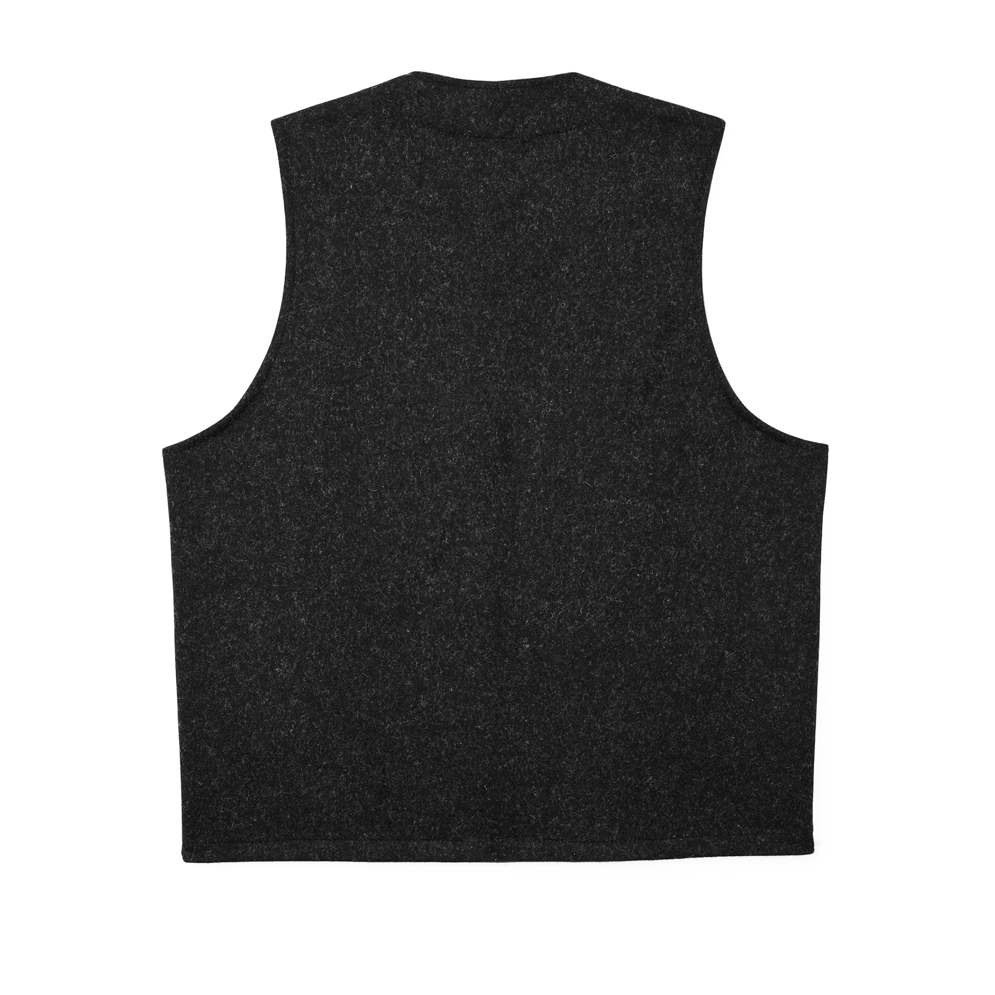 Alternate view of the Cozyhomegoodmark Mackinaw Wool Vest - Charcoal