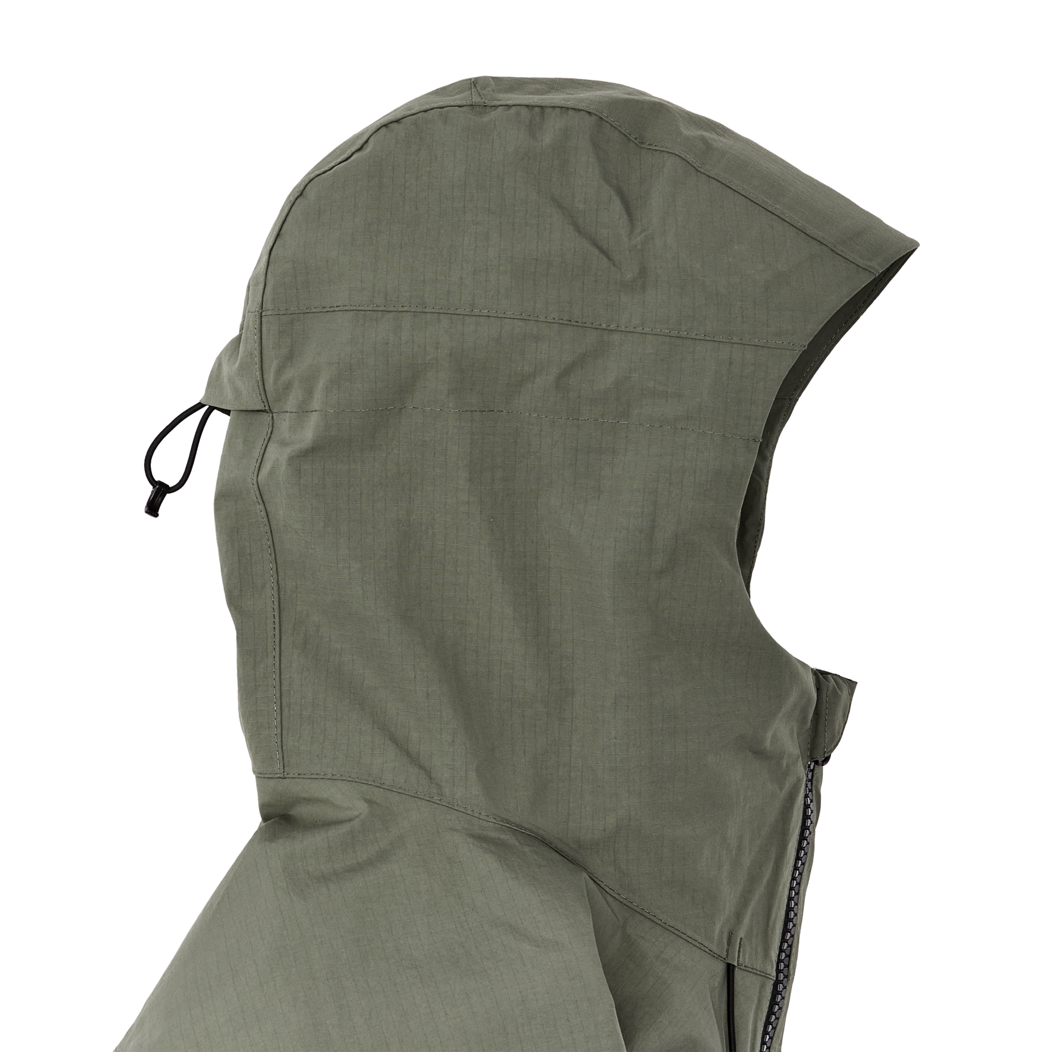 Alternate view of the Cozyhomegoodmark Swiftwater Rain Jacket - Service Green