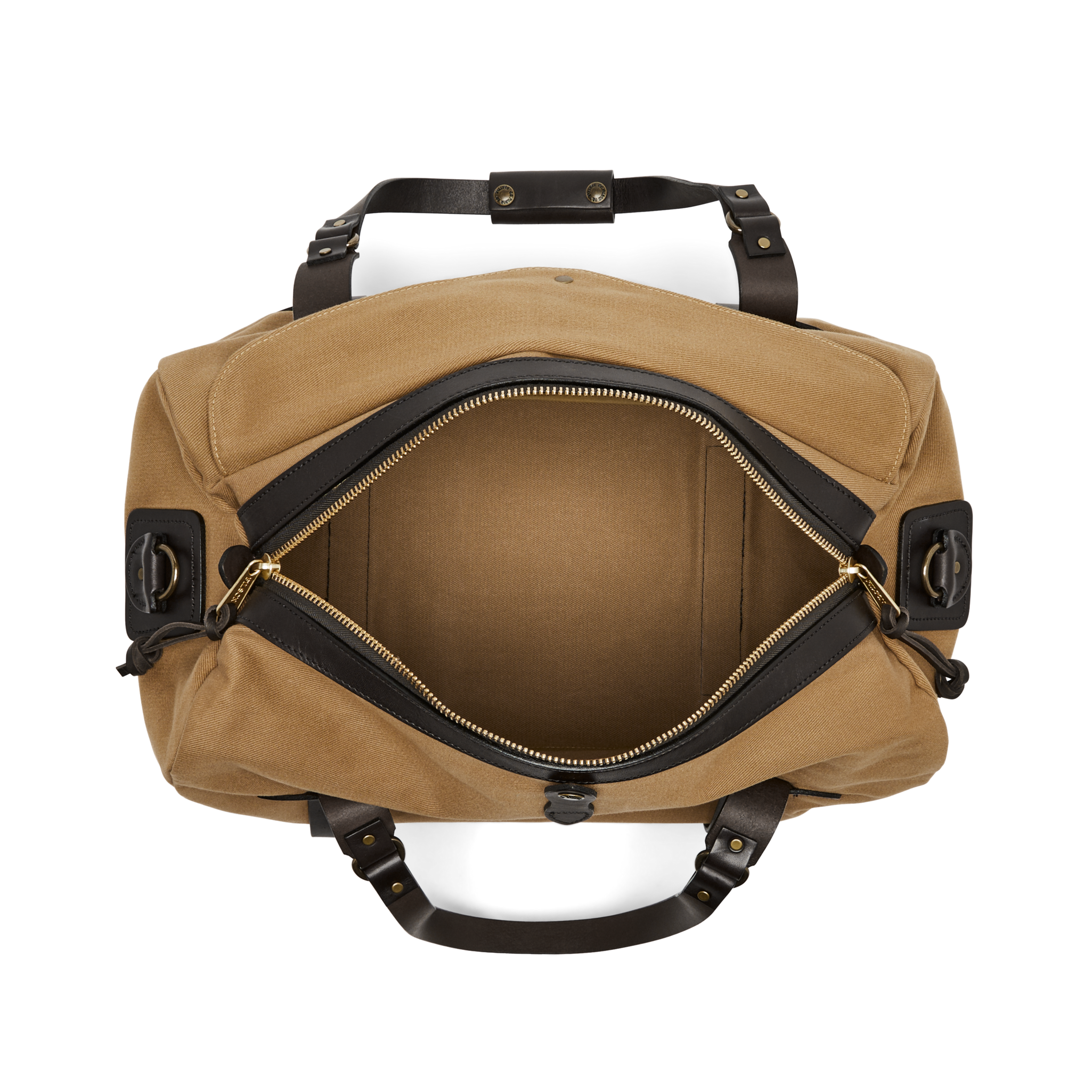 Alternate view of the Cozyhomegoodmark Medium Rugged Twill Duffle Bag - Tan