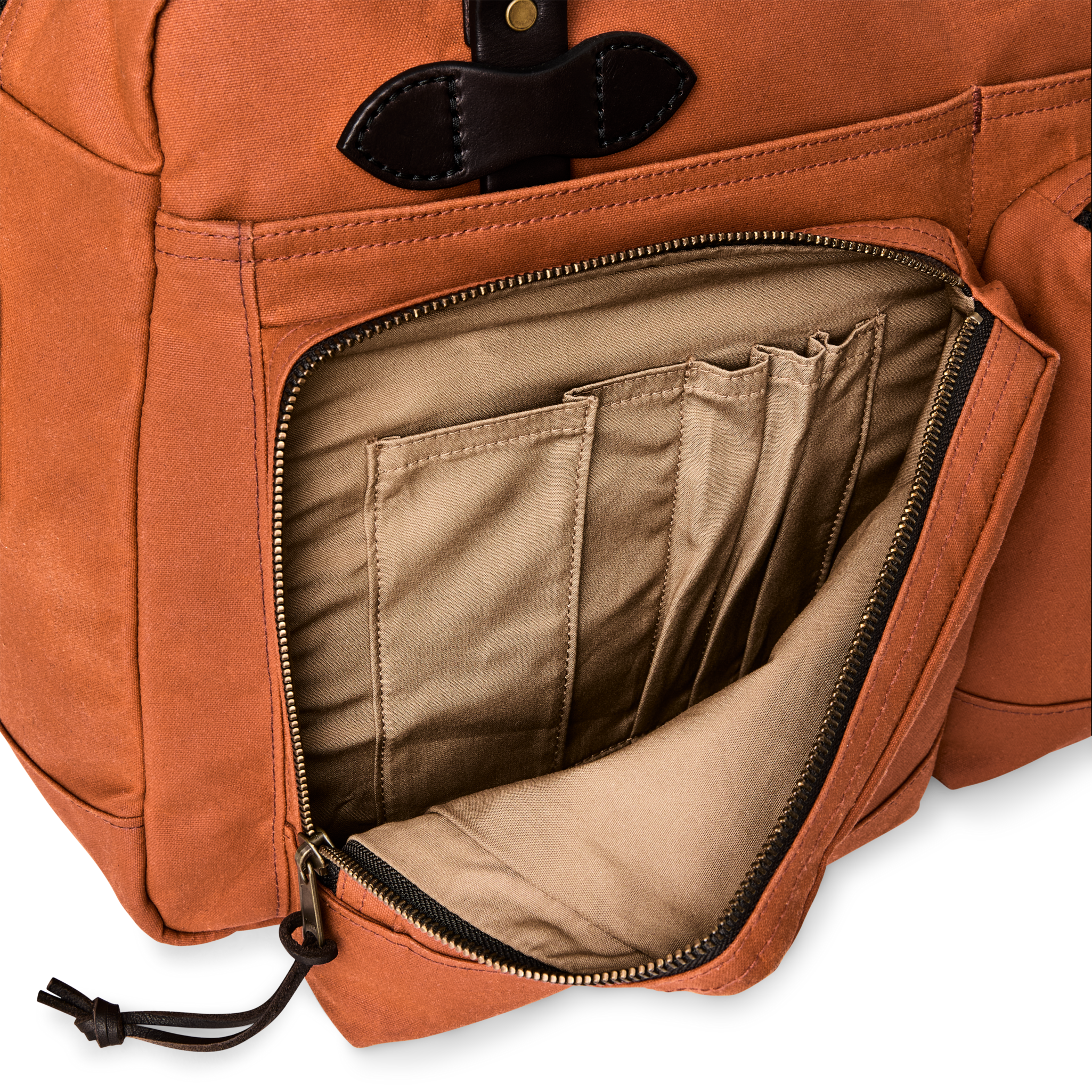 48 Hour Tin Cloth Duffle Bag - Rust