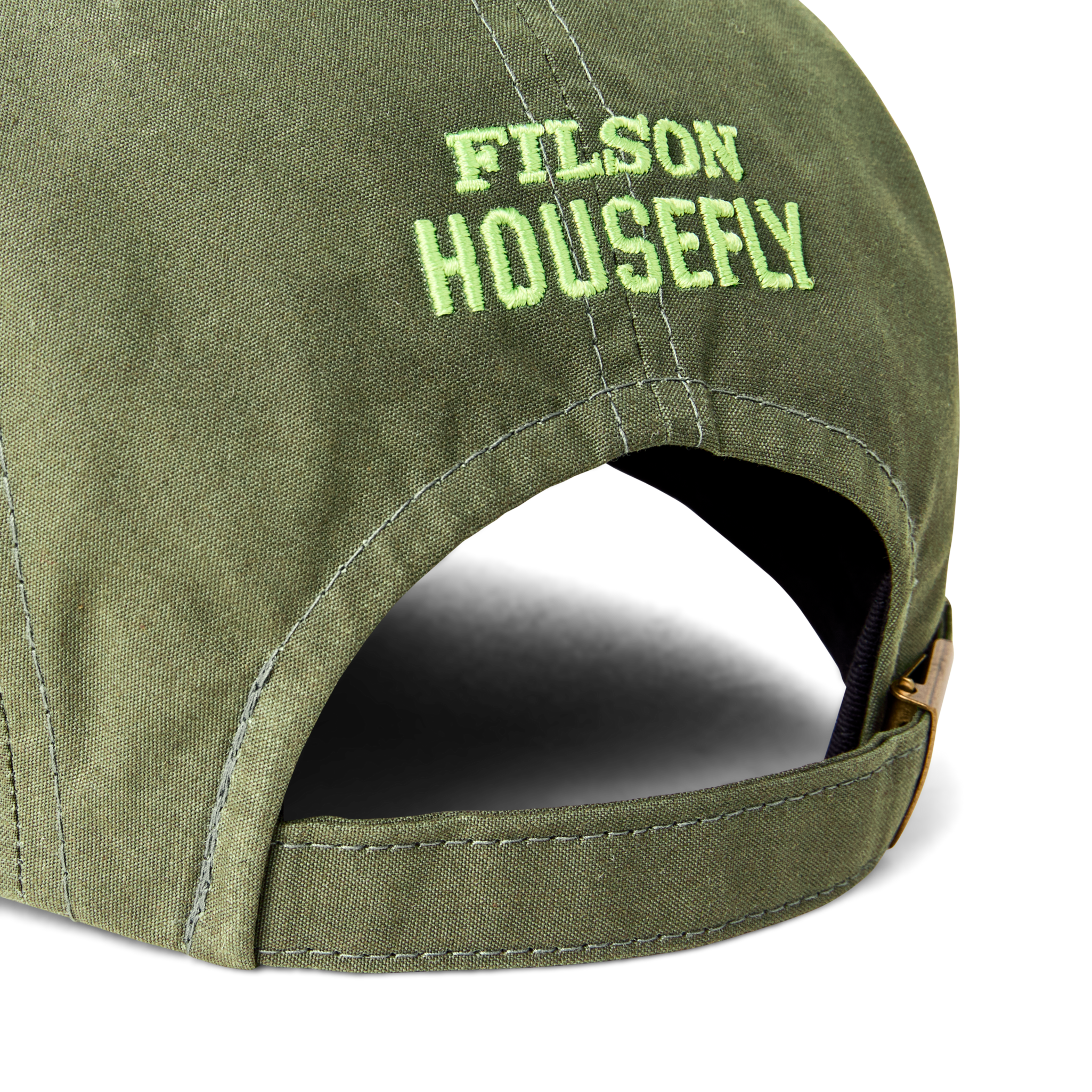 Alternate view of the Cozyhomegoodmark Cozyhomegoodmark X Housefly Ranger Duckbill Cap - Otter Green