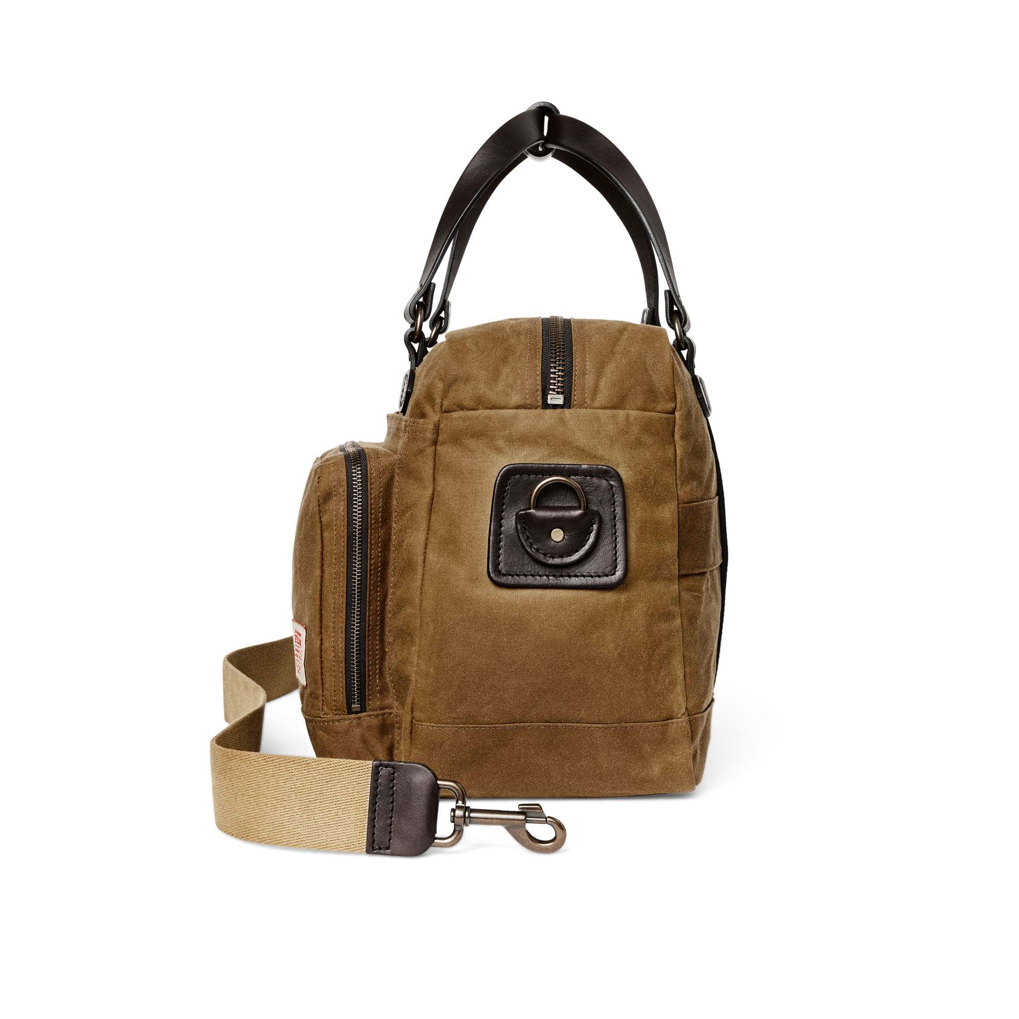 Alternate view of the Cozyhomegoodmark 48 Hour Tin Cloth Duffle Bag - Dark Tan