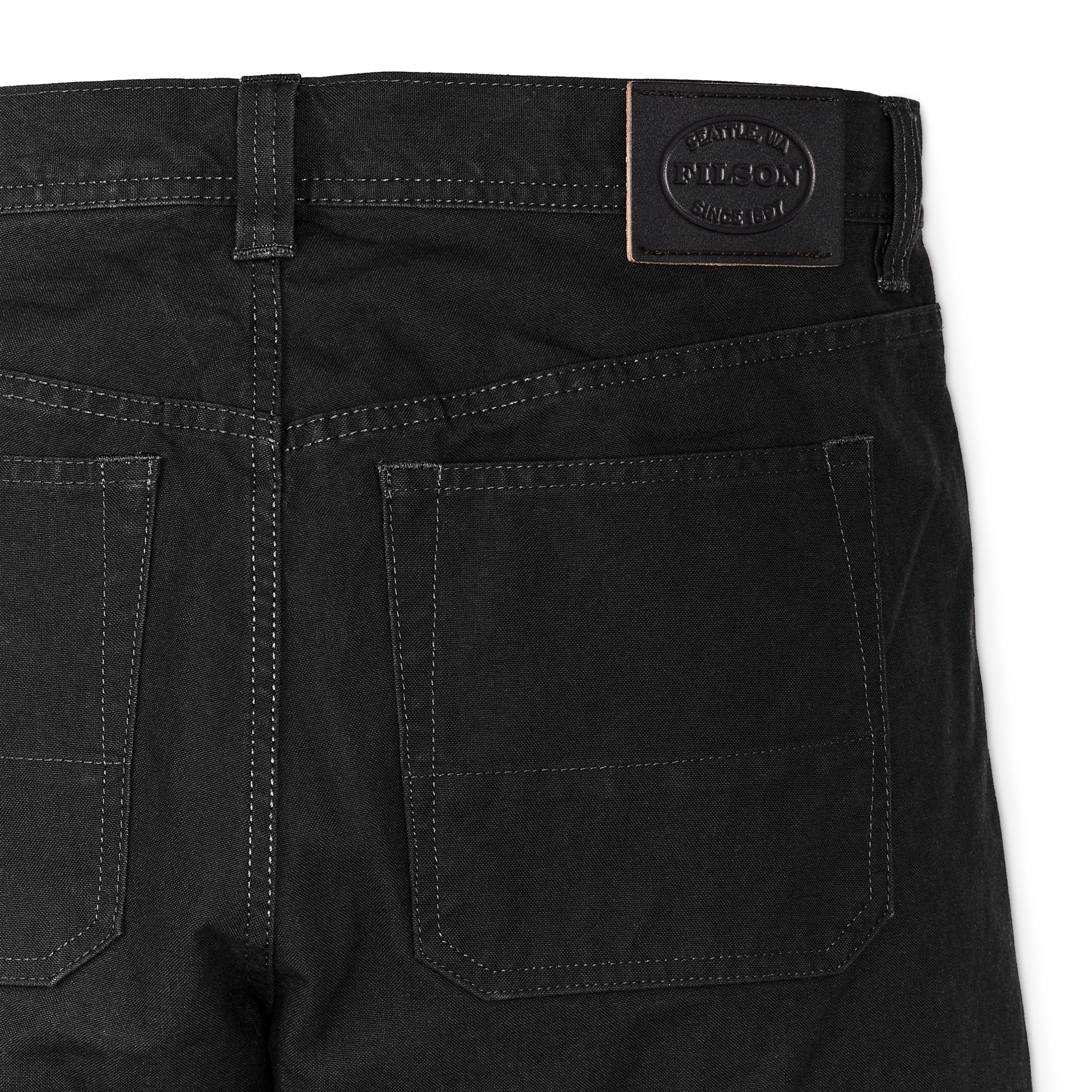 Alternate view of the Cozyhomegoodmark Dry Tin Cloth 5-pocket Pants - Raven