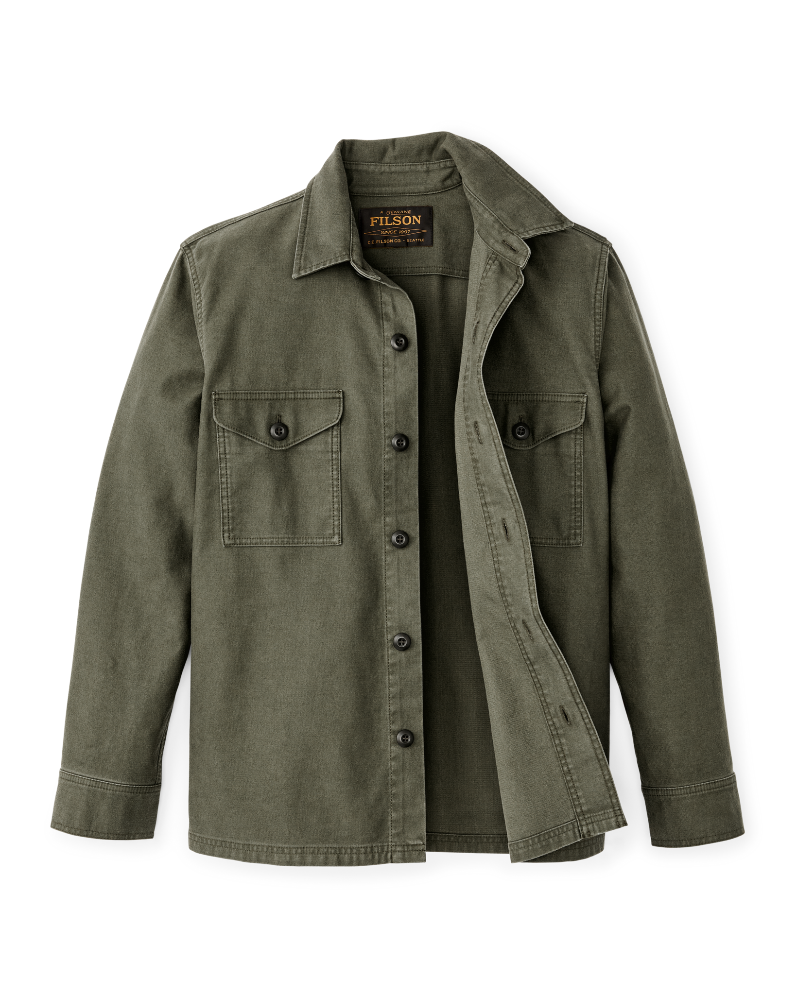 Clarkston Jac-shirt - Surplus Green