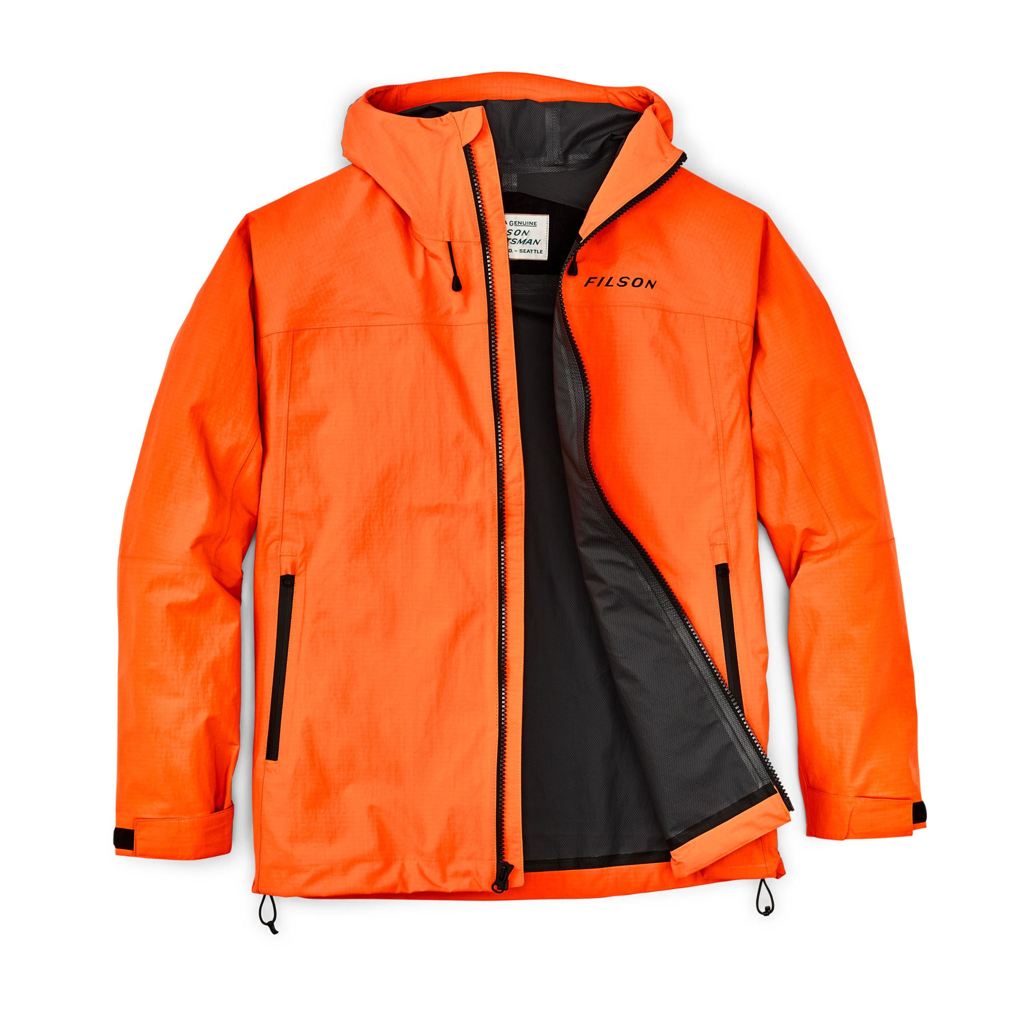 Alternate view of the Cozyhomegoodmark Swiftwater Rain Jacket - Blaze Orange