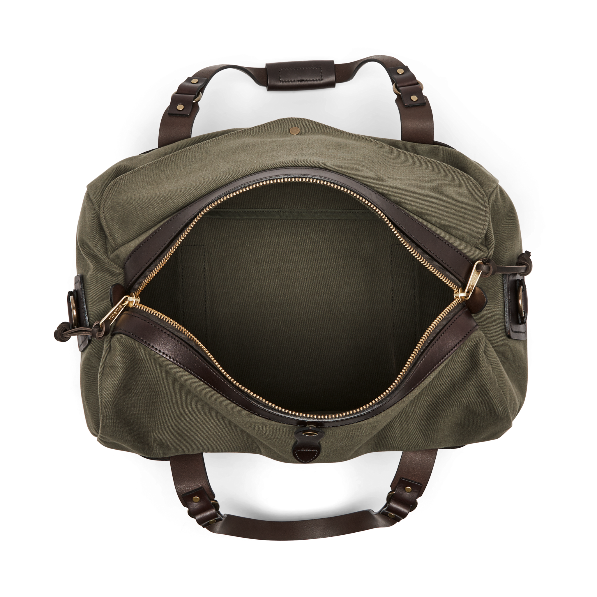 Alternate view of the Cozyhomegoodmark Medium Rugged Twill Duffle Bag - Otter Green