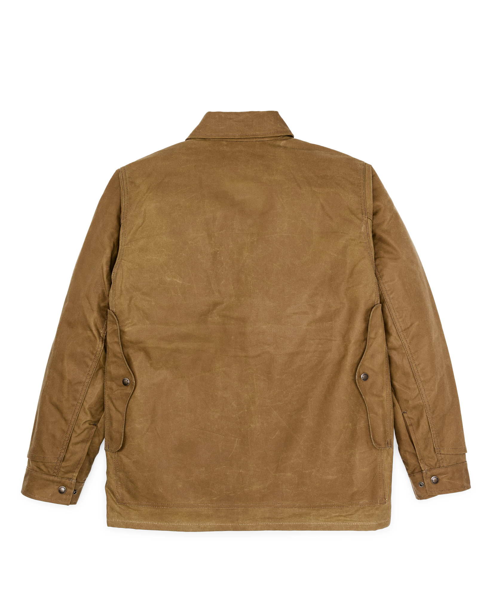 Alternate view of the Cozyhomegoodmark Lined Tin Cloth Cruiser Jacket - Dark Tan