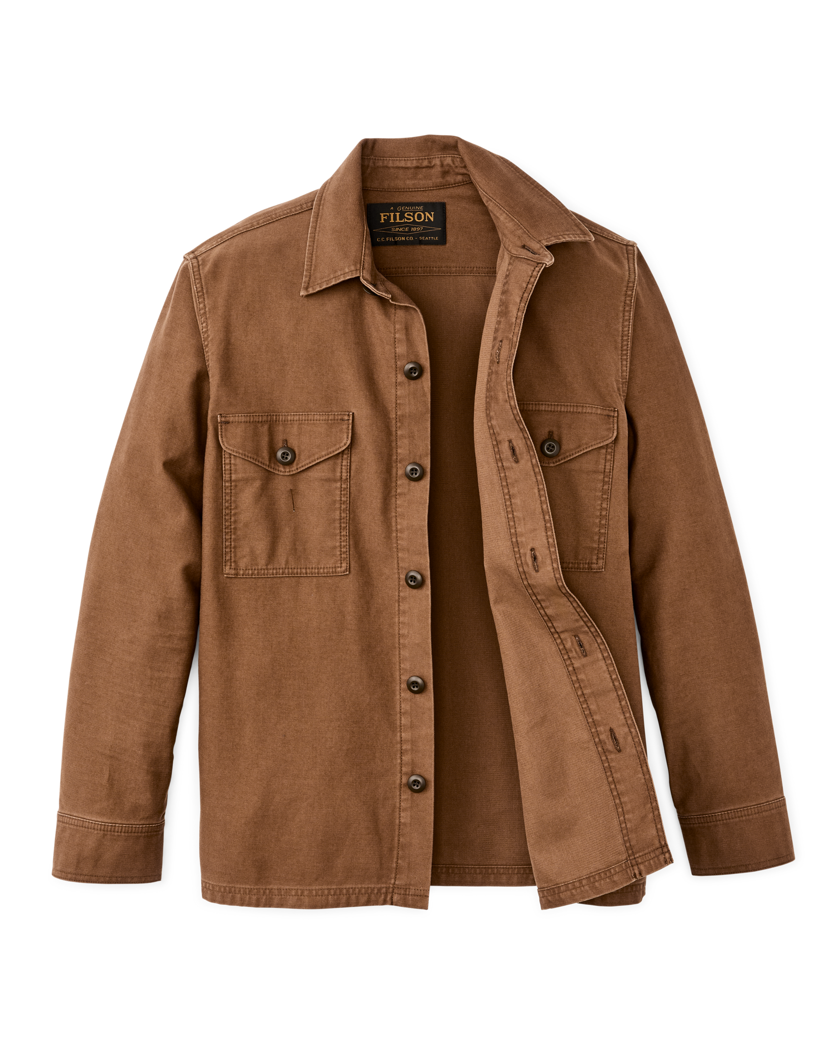 Clarkston Jac-shirt - Labrador Brown