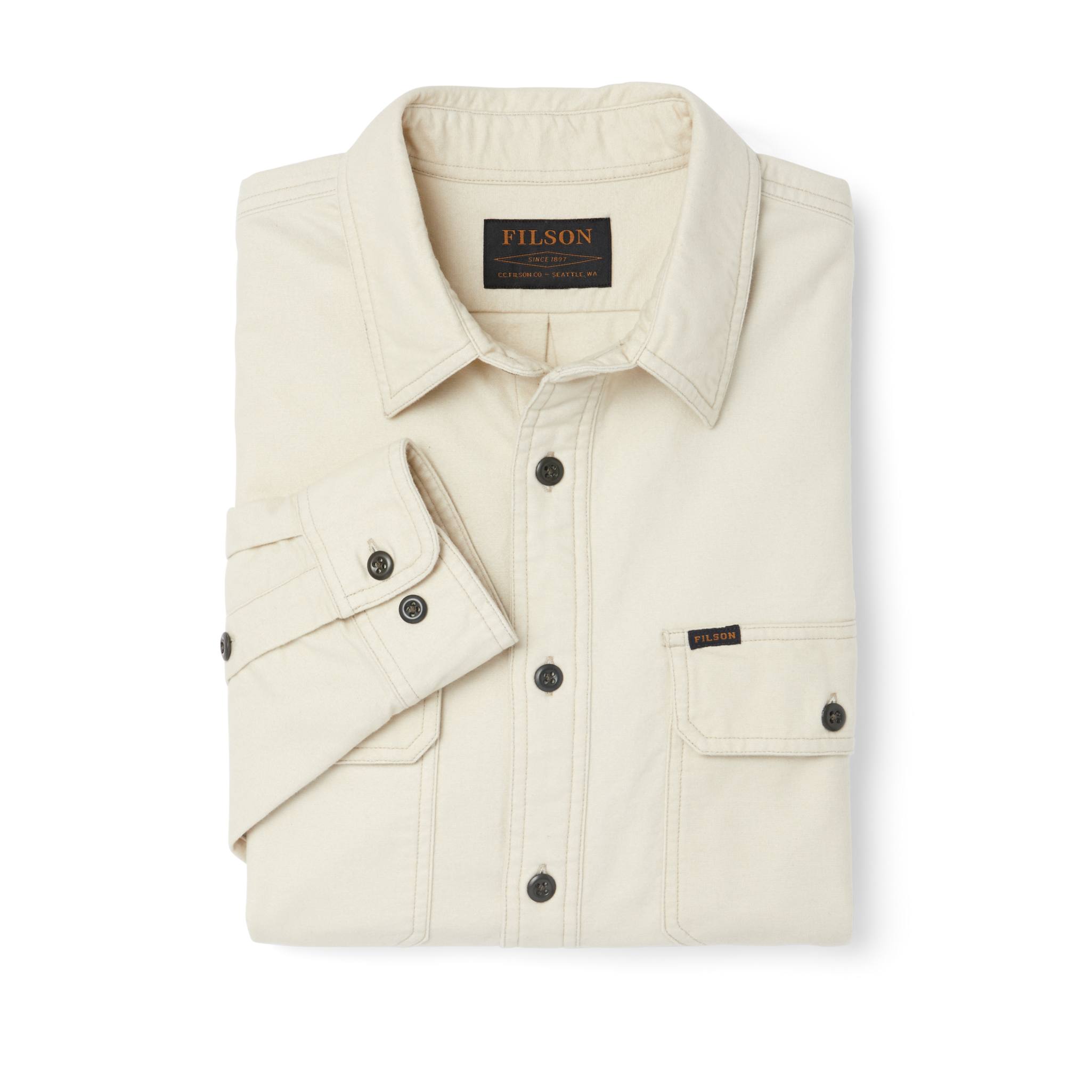 Alternate view of the Cozyhomegoodmark Field Flannel Shirt - Natural