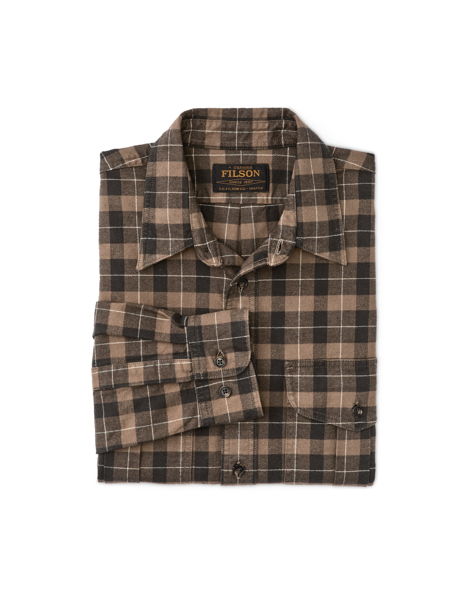 Alaskan Guide Shirt - Light Brown / Peat / Multi Plaid