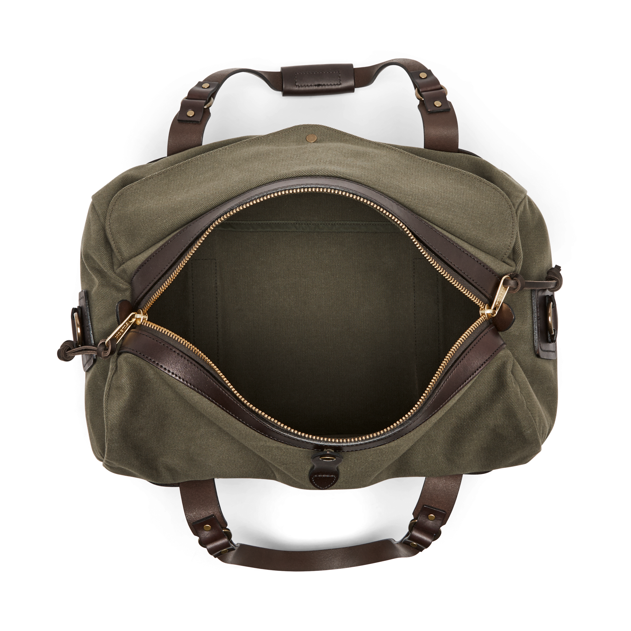 Alternate view of the Cozyhomegoodmark Medium Rugged Twill Duffle Bag - Otter Green