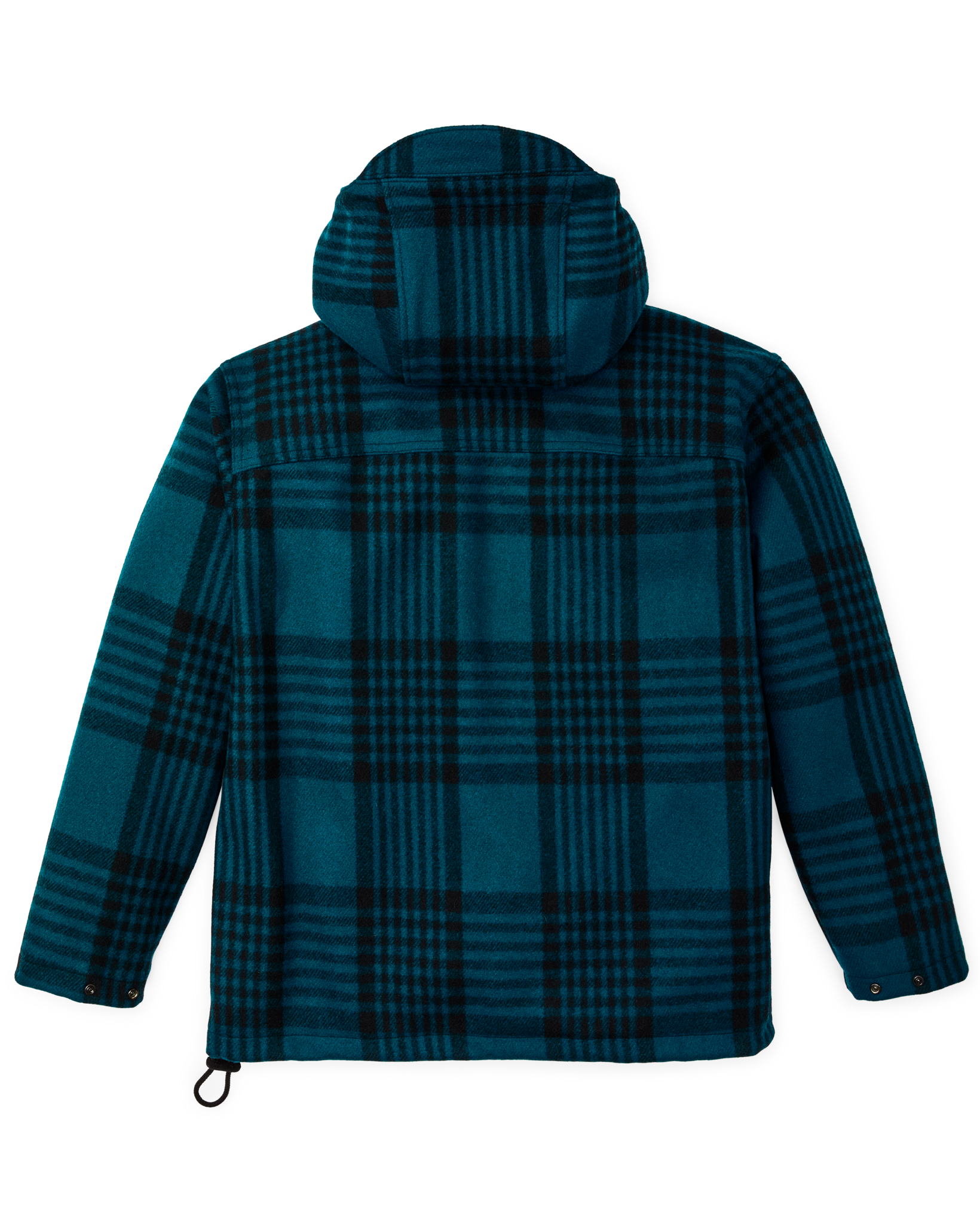 Mackinaw Wool Anorak - Blue / Black Plaid
