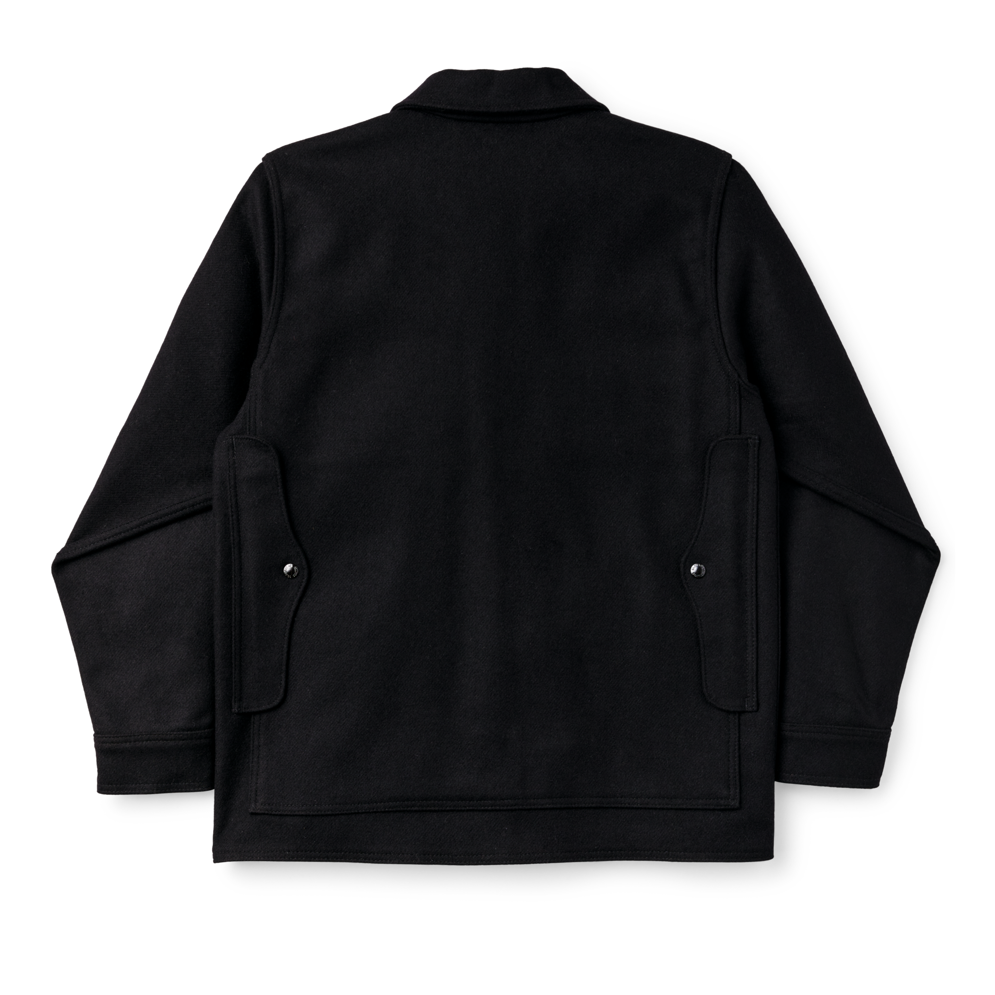 Alternate view of the Cozyhomegoodmark Mackinaw Wool Cruiser Jacket - Dark Navy / Solid