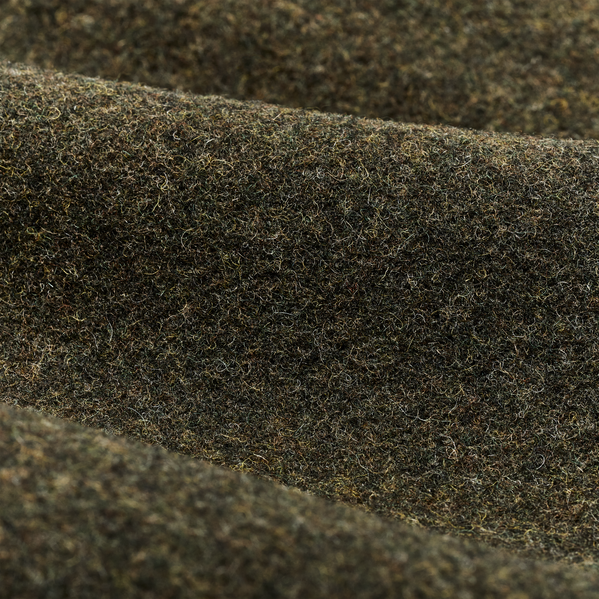 Alternate view of the Cozyhomegoodmark Mackinaw Wool Anorak - Forest Green