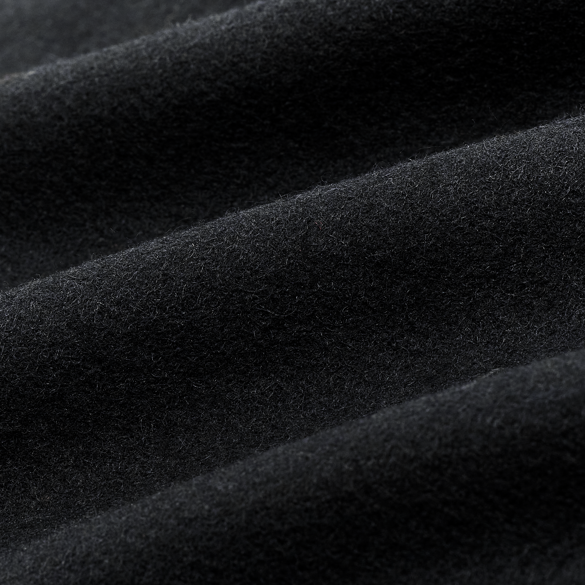 Alternate view of the Cozyhomegoodmark Mackinaw Wool Cruiser Jacket - Dark Navy / Solid