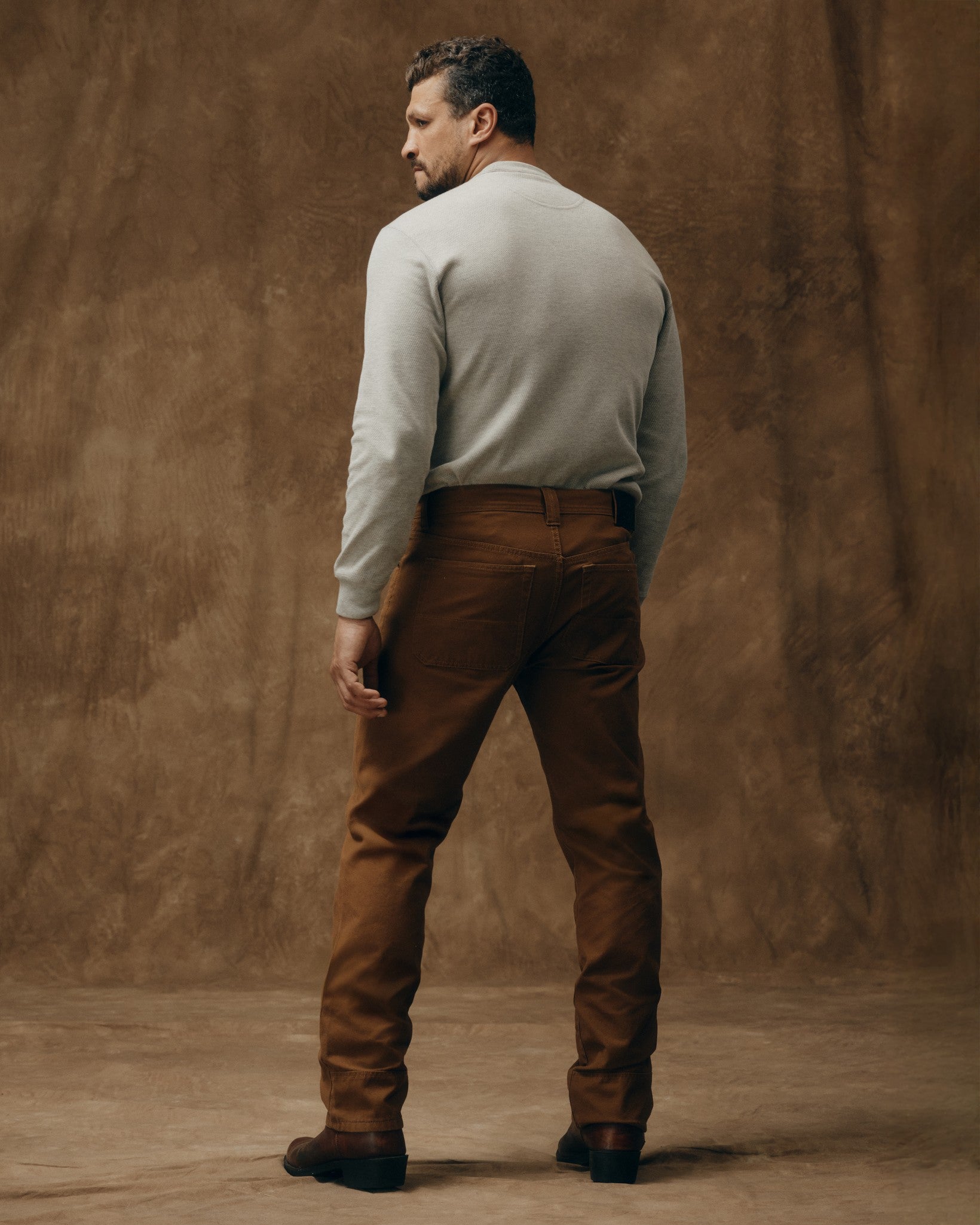 Samir is 6'2" wearing a size Medium