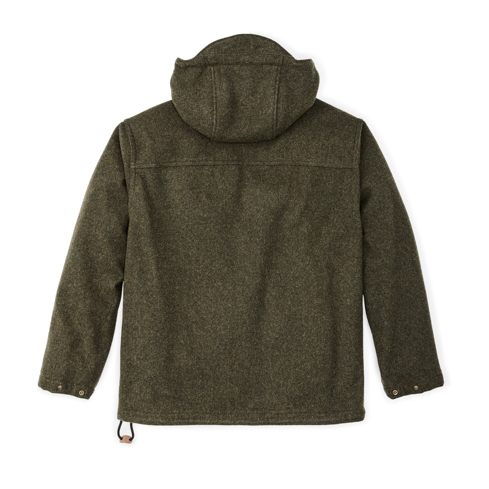 Alternate view of the Cozyhomegoodmark Mackinaw Wool Anorak - Forest Green