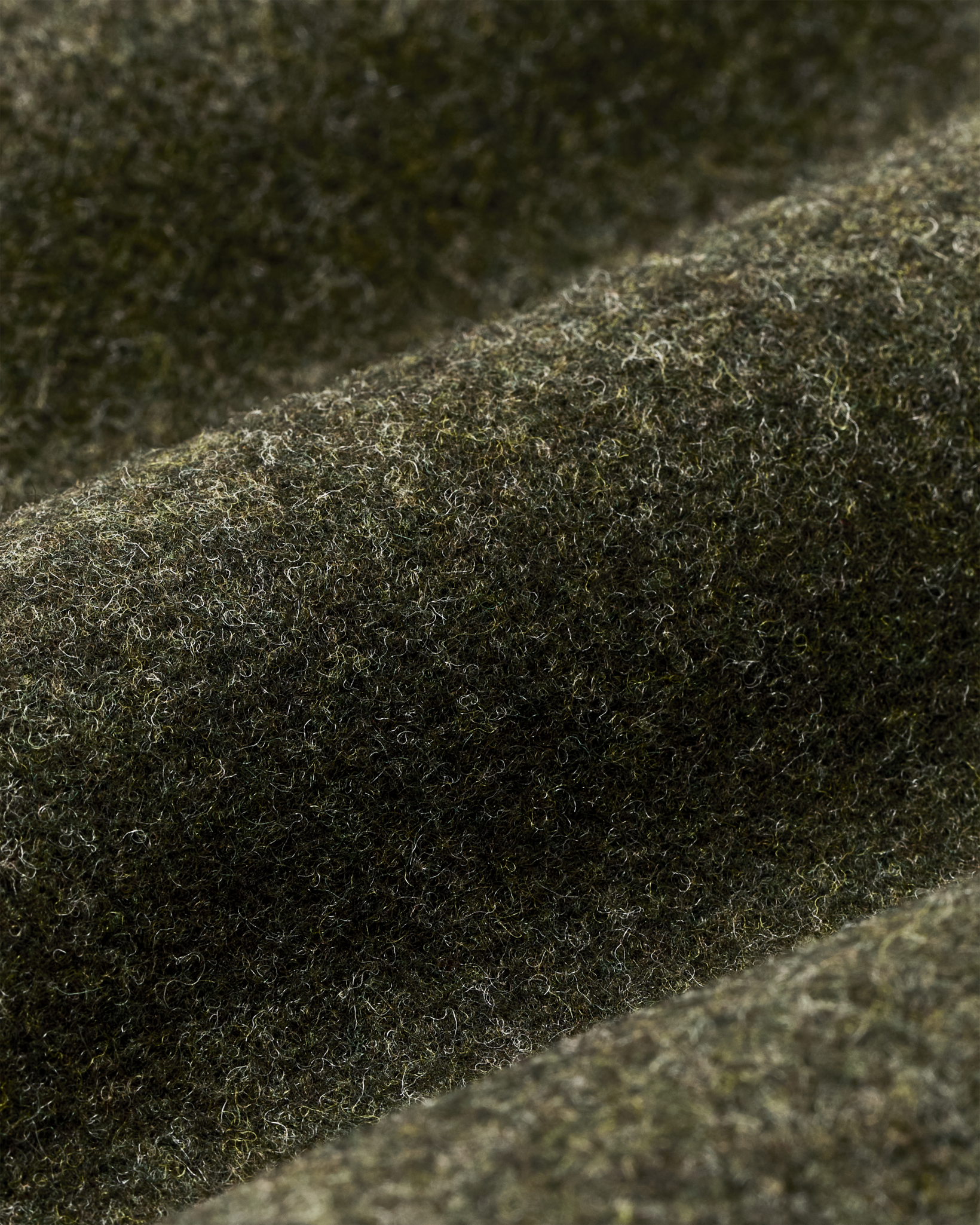 Mackinaw Wool Cape Coat - Forest Green