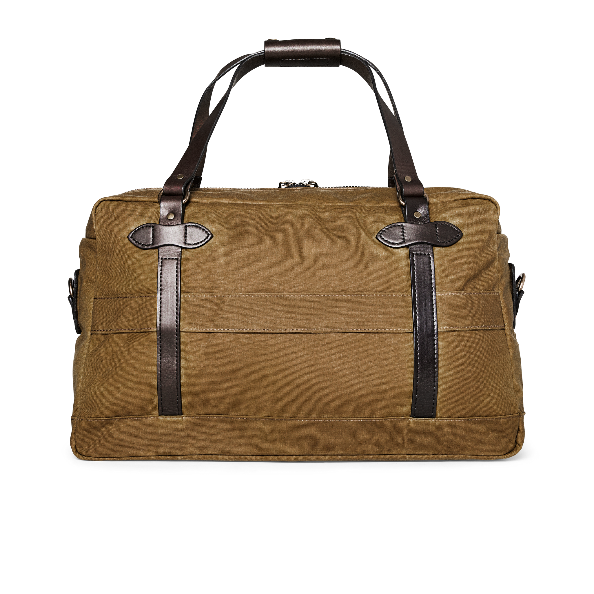 Alternate view of the Cozyhomegoodmark 48 Hour Tin Cloth Duffle Bag - Dark Tan