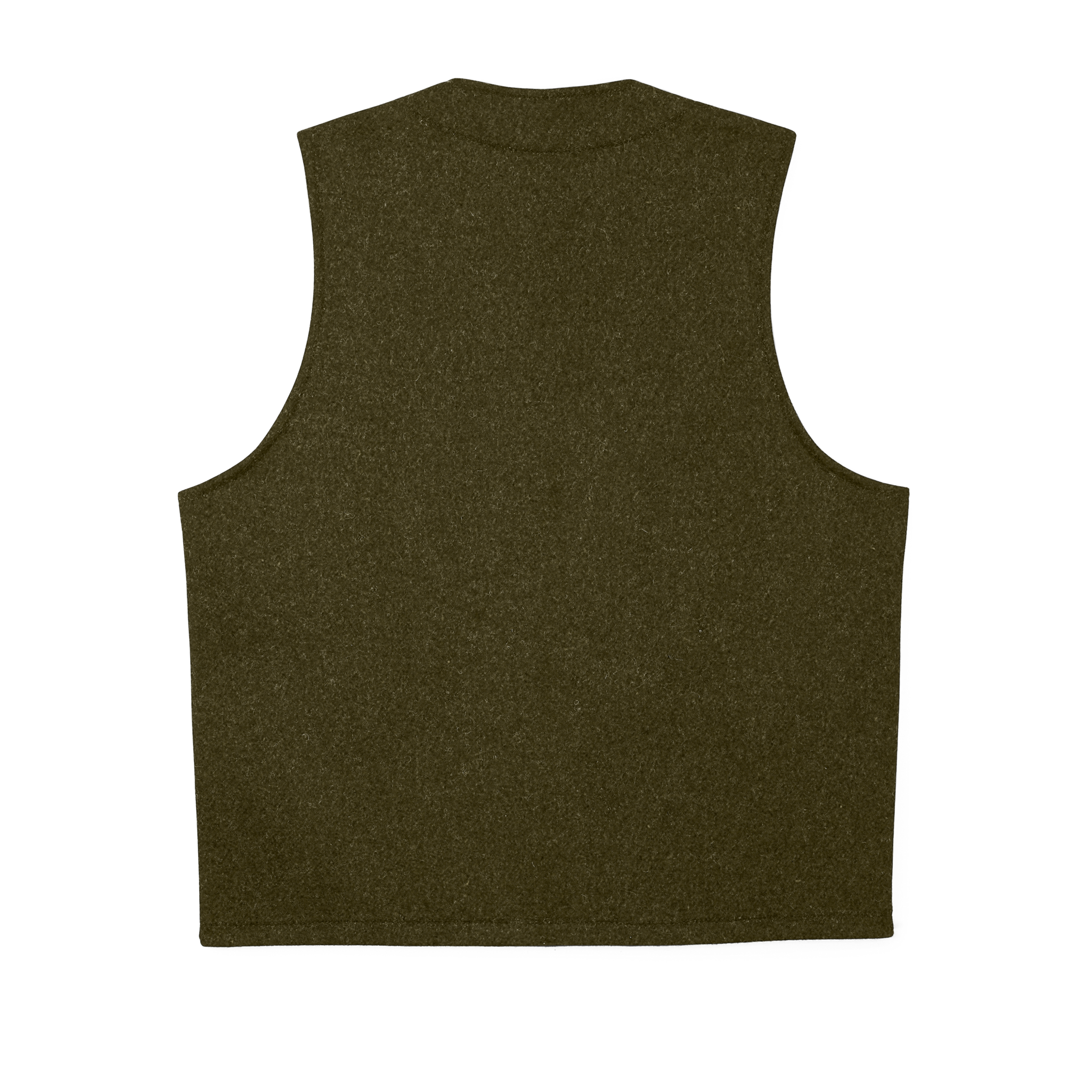 Alternate view of the Cozyhomegoodmark Mackinaw Wool Vest - Forest Green
