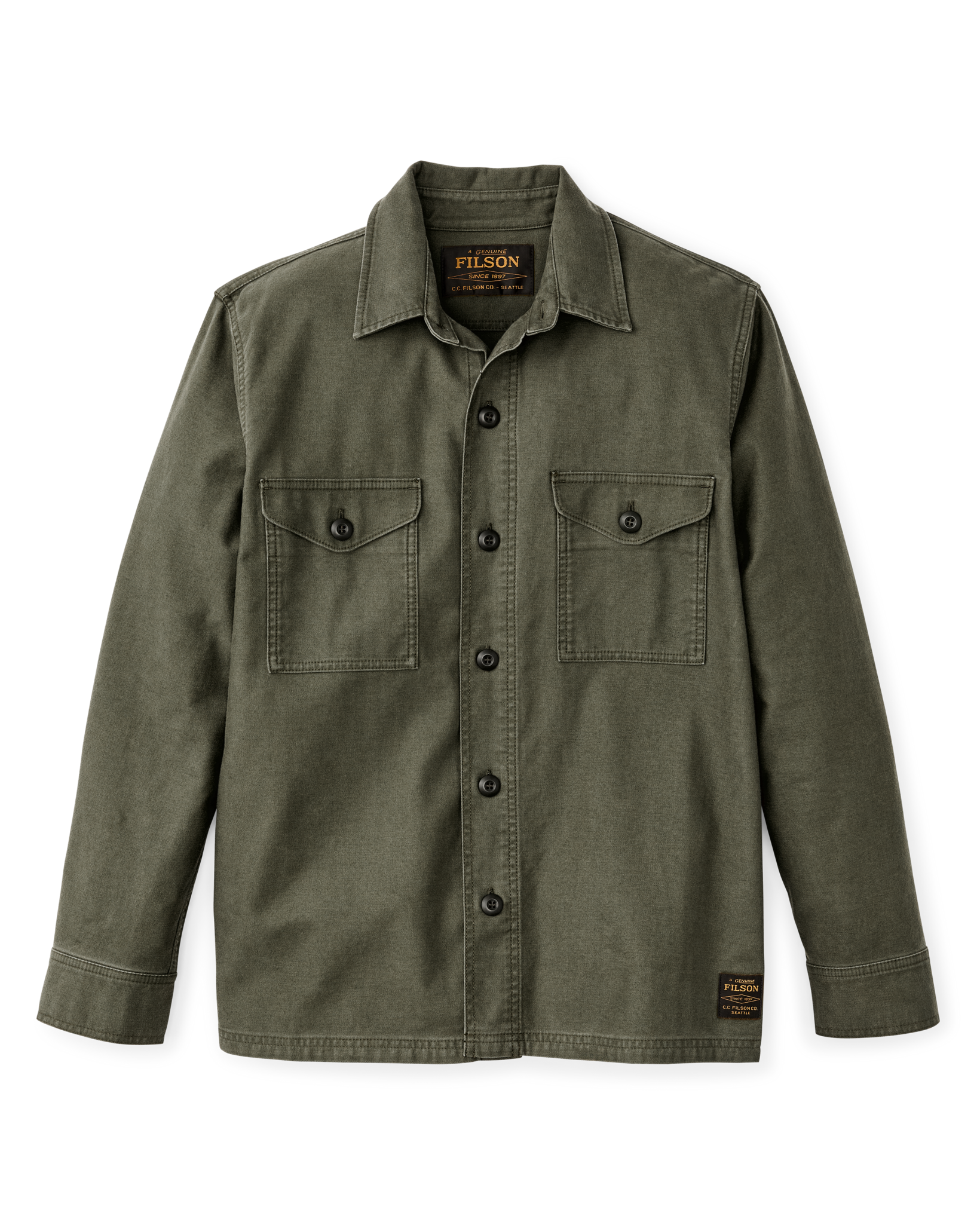 Clarkston Jac-shirt - Surplus Green
