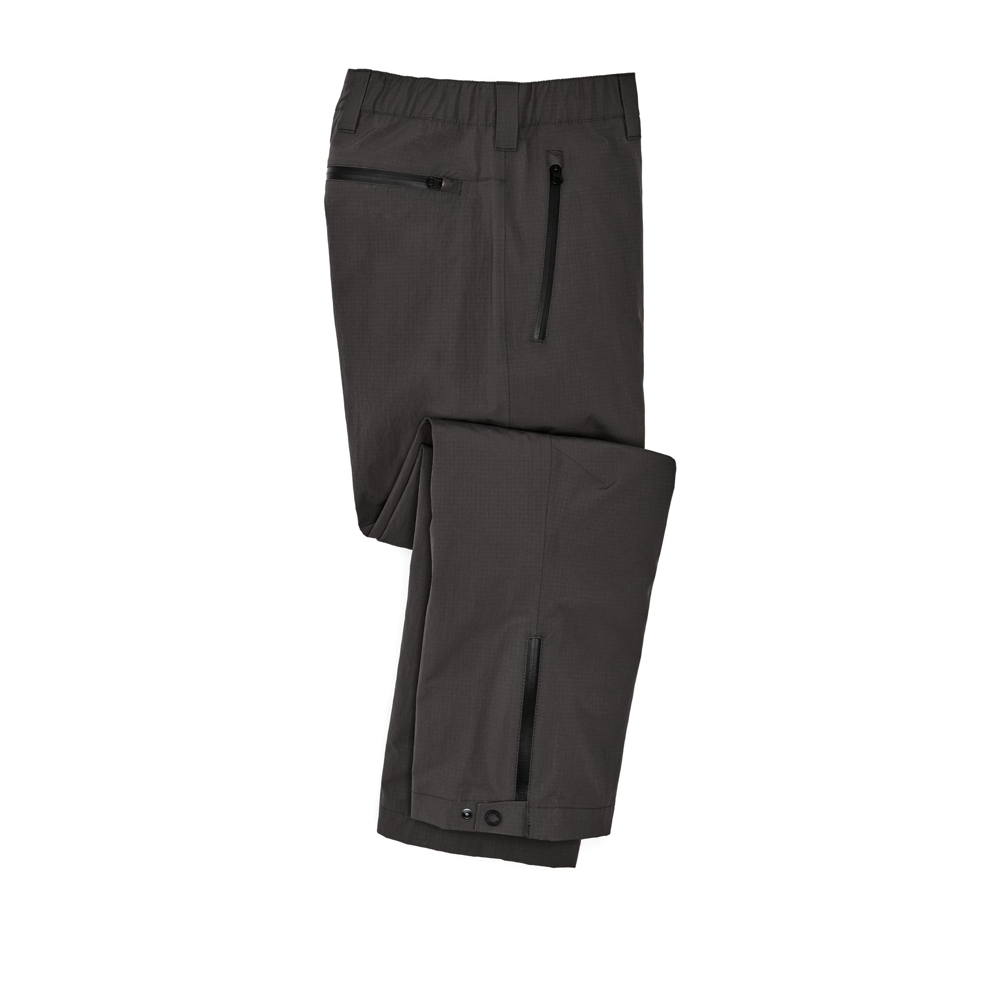 Front-facing image of the Cozyhomegoodmark Swiftwater Rain Pants - Raven