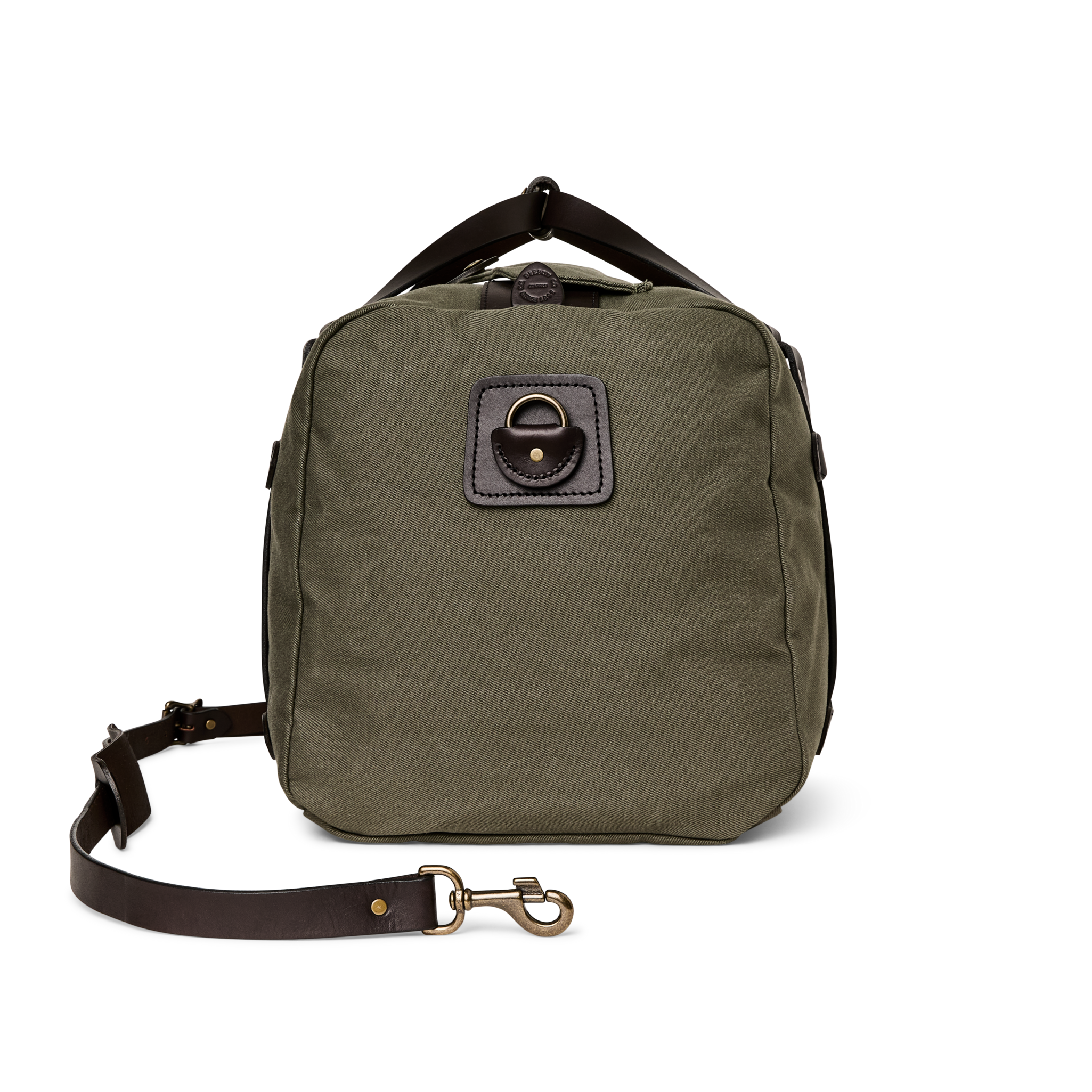 Alternate view of the Cozyhomegoodmark Medium Rugged Twill Duffle Bag - Otter Green