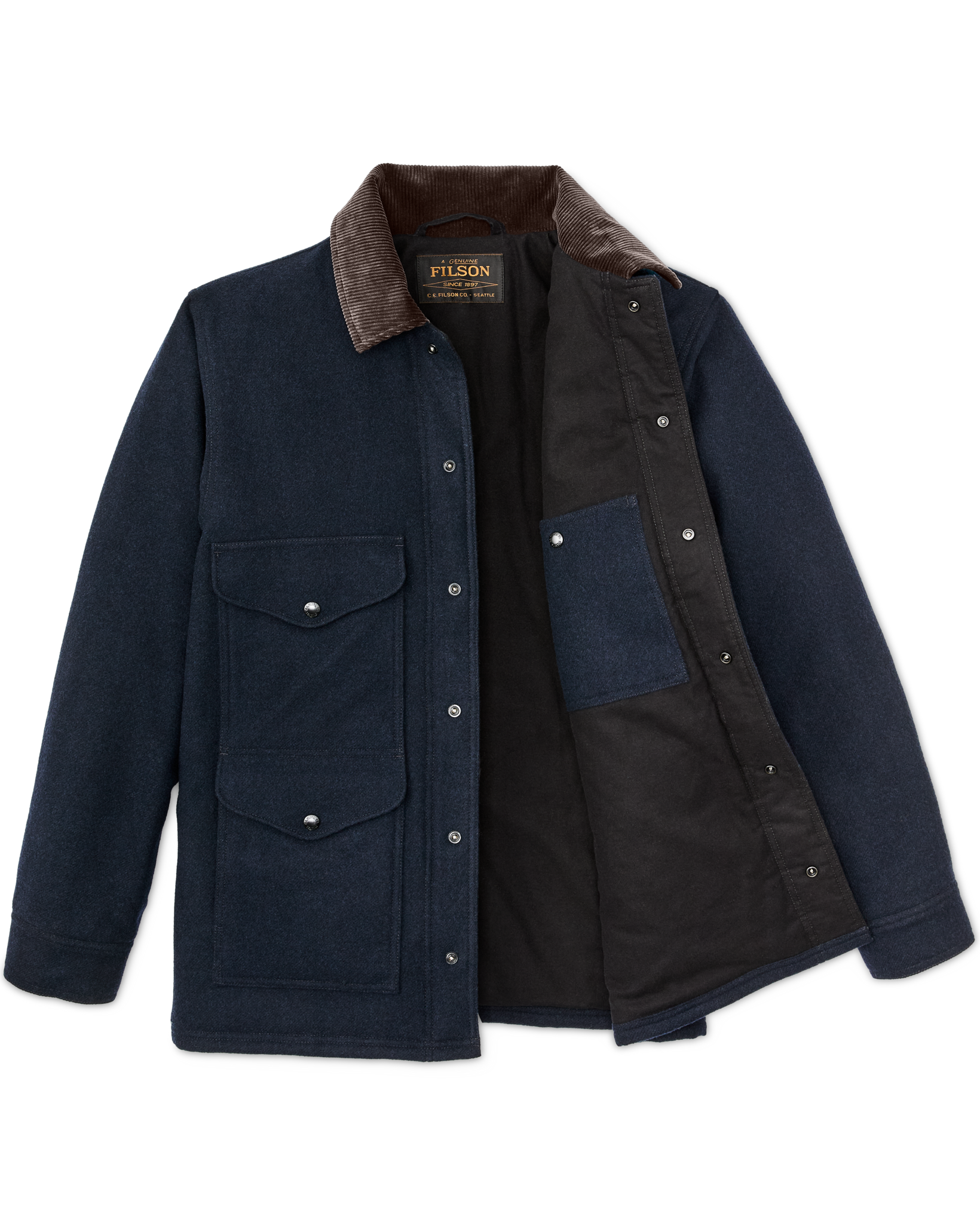 Spokane Insulated Cruiser Jacket - Navy
