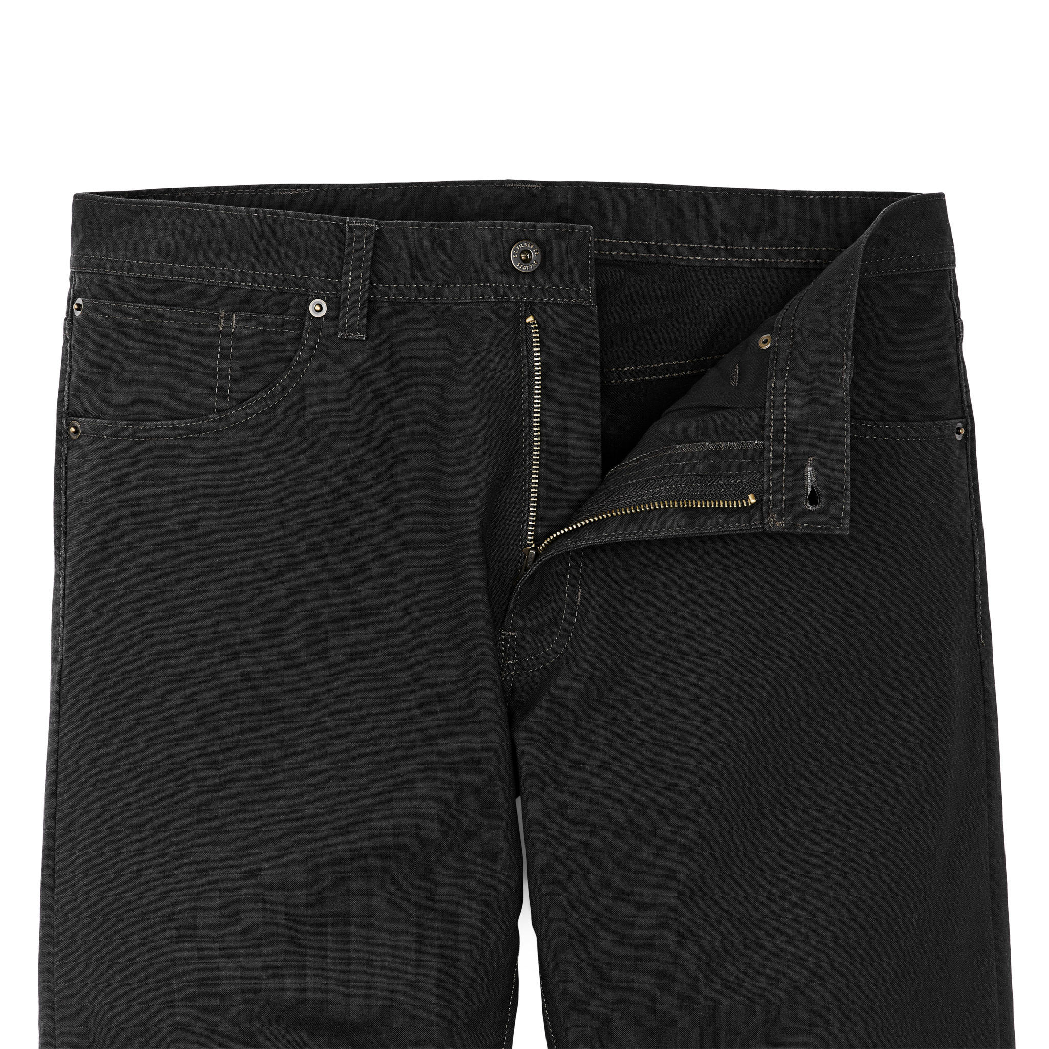 Alternate view of the Cozyhomegoodmark Dry Tin Cloth 5-pocket Pants - Raven