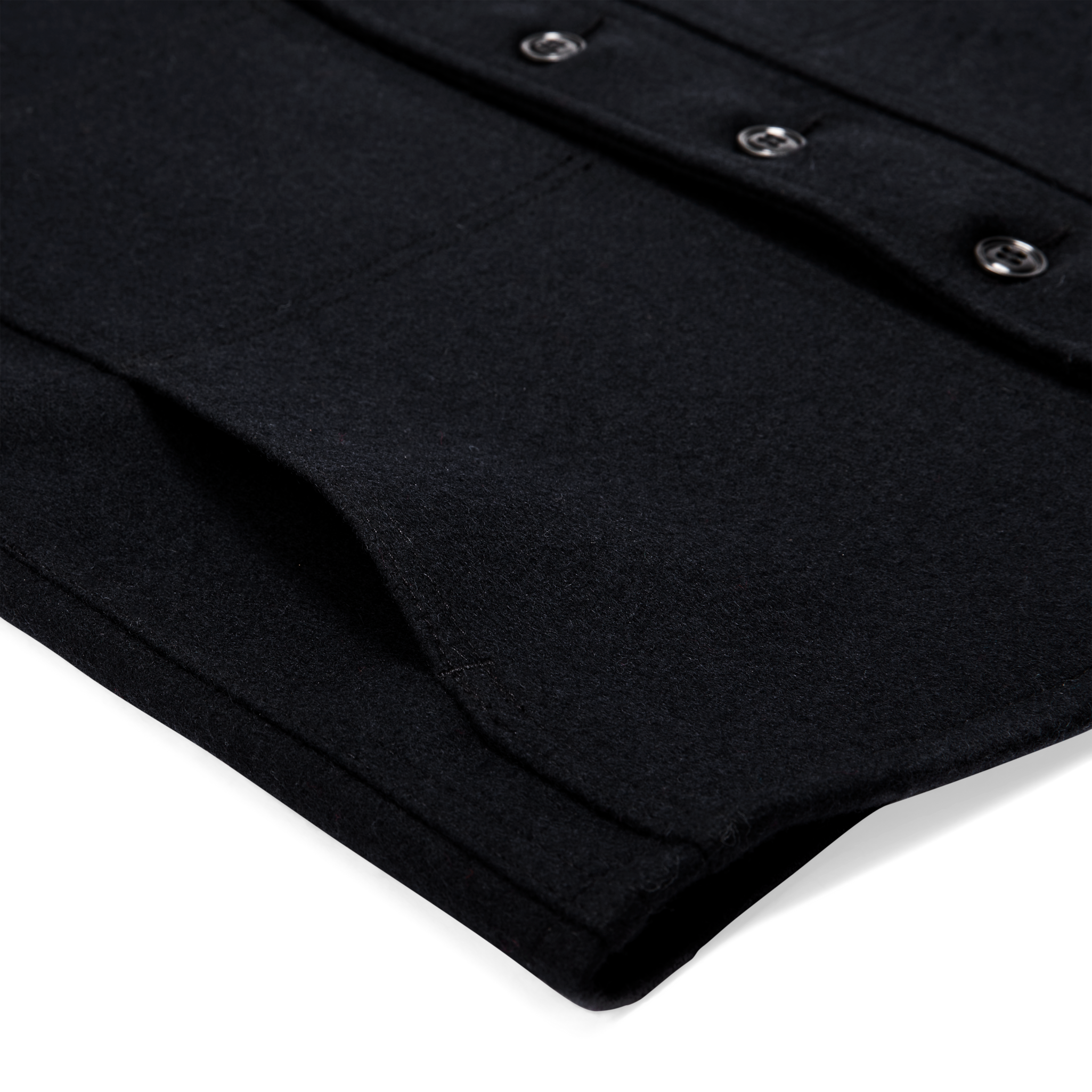 Alternate view of the Cozyhomegoodmark Mackinaw Wool Vest - Dark Navy