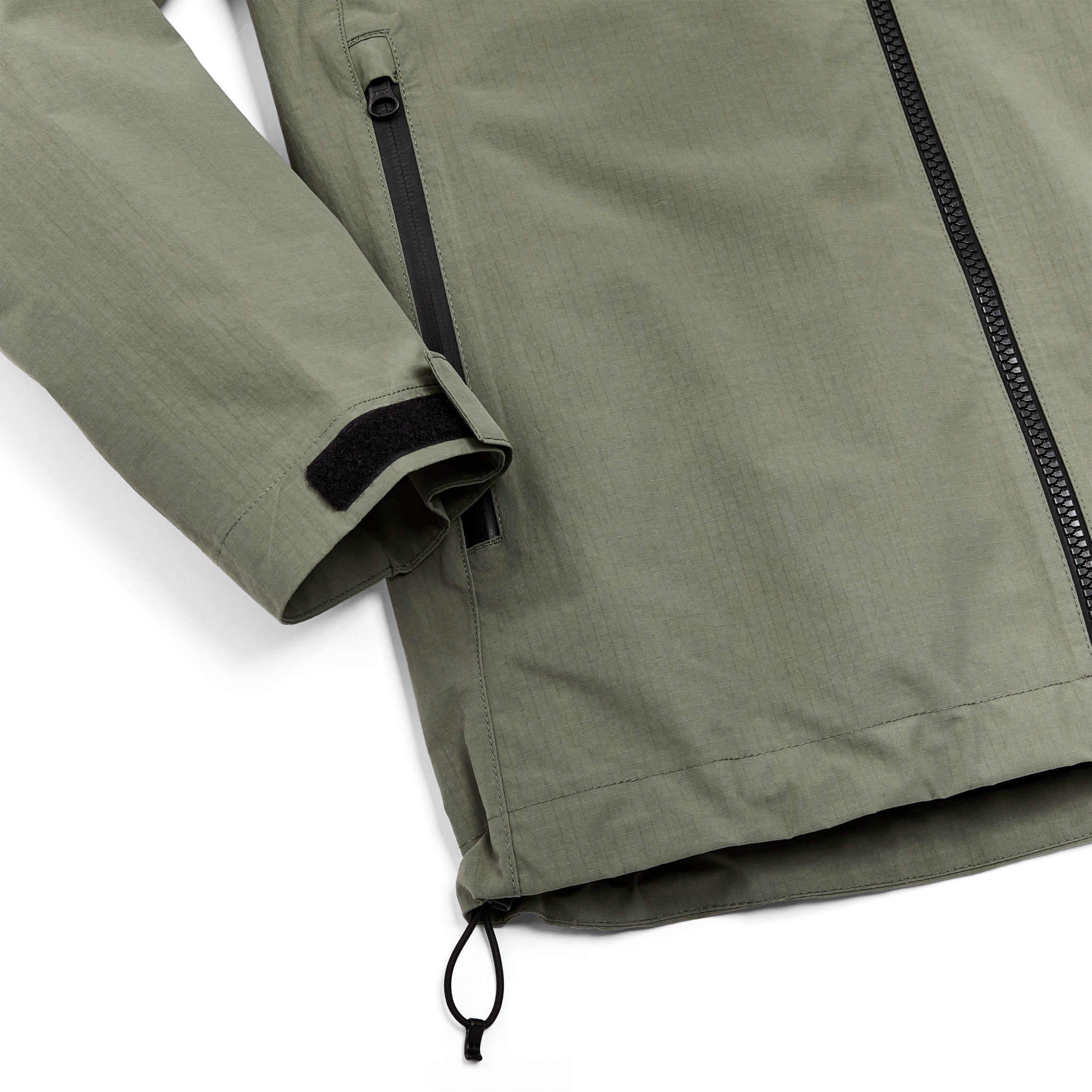 Alternate view of the Cozyhomegoodmark Swiftwater Rain Jacket - Service Green