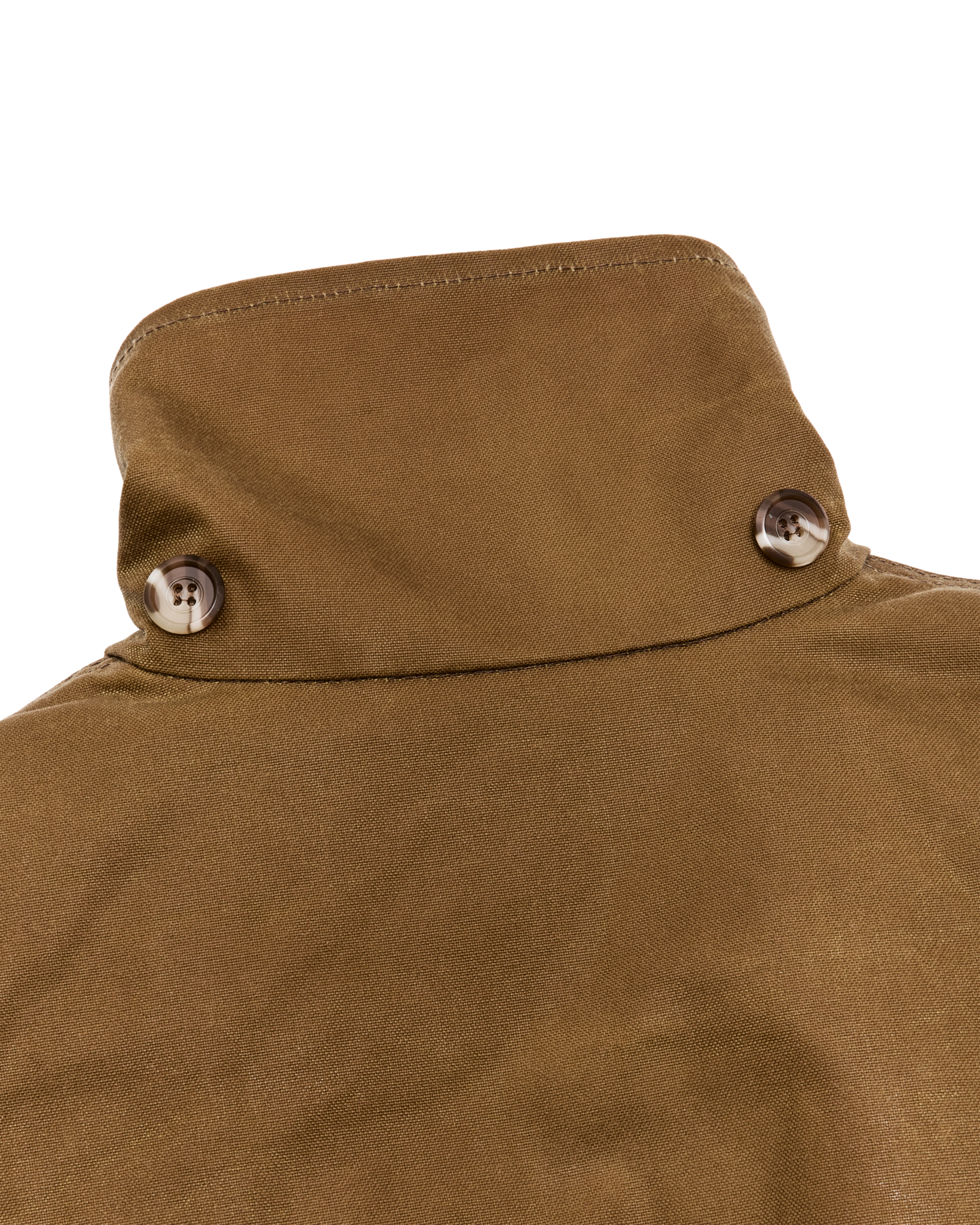 Alternate view of the Cozyhomegoodmark Lined Tin Cloth Cruiser Jacket - Dark Tan
