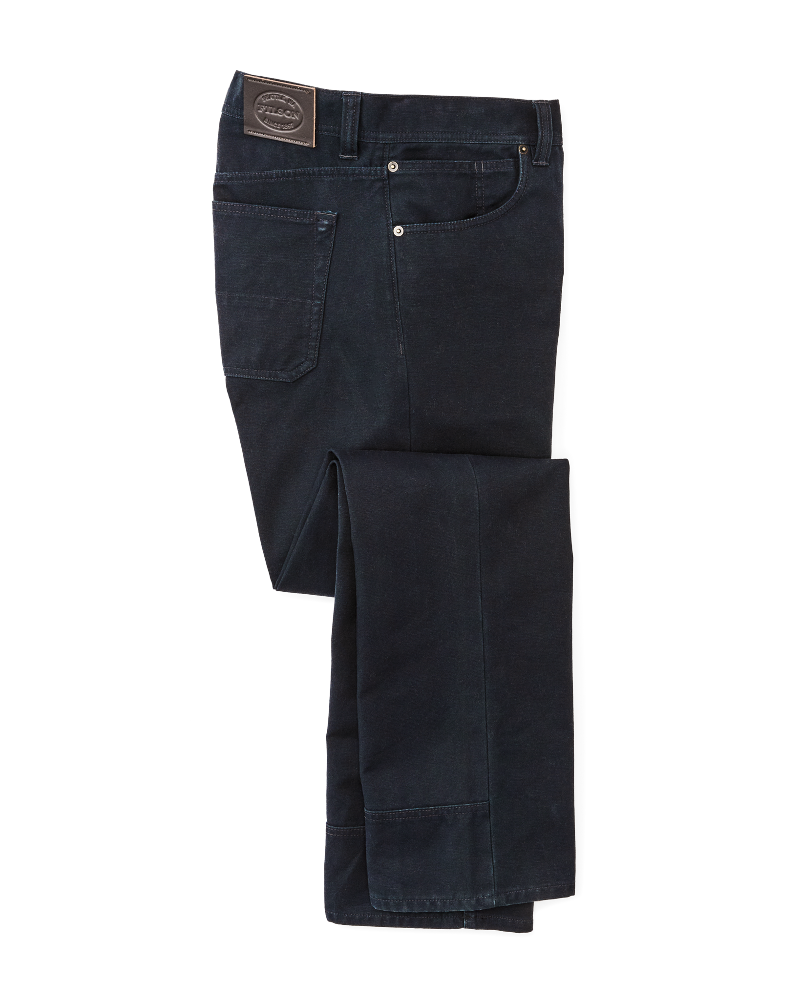 Dry Tin Cloth 5-pocket Pants - Blue Mussel